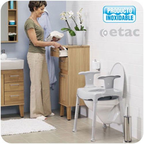 Assento Elevatório WC com Patas e Braços