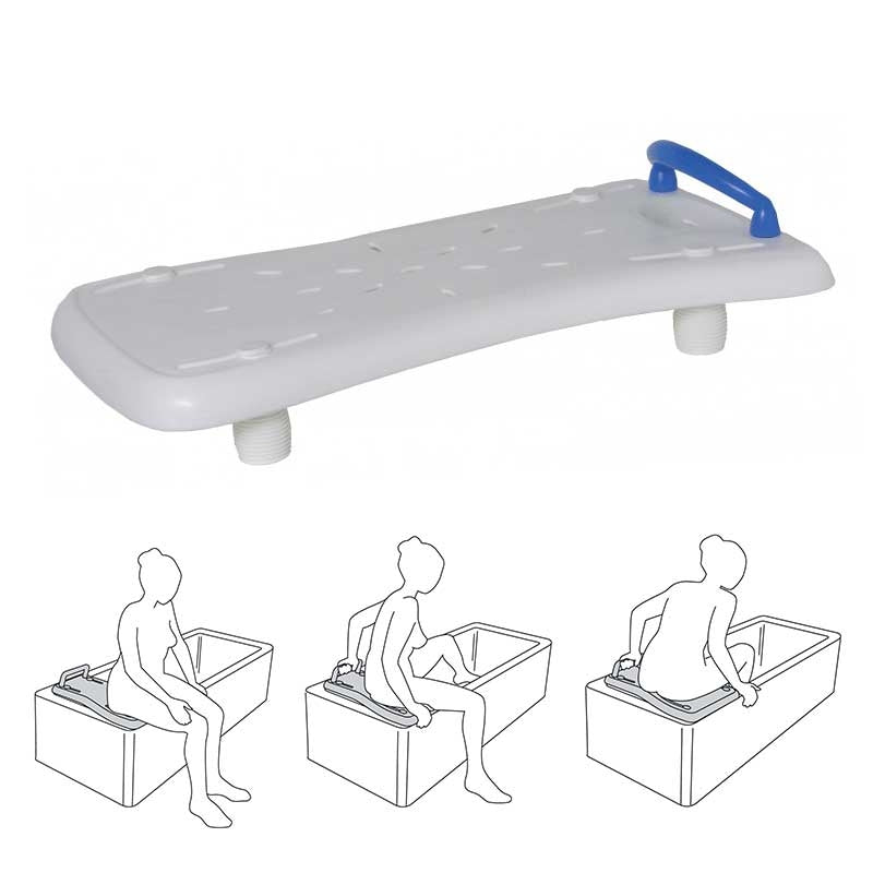 Tabela Antiderrapante com Pegador + Tapete de Banheira