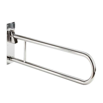 Apoio Rebatível Duplo 85cm. Aço Inoxidável
