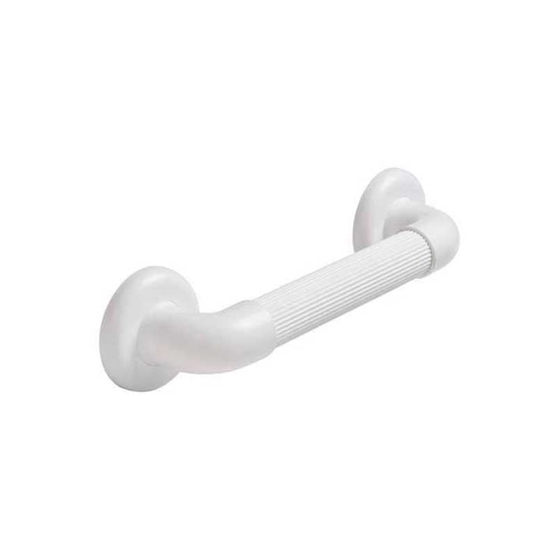 Apoio de Banho 30cm Estriado Branco — Sundo Homecare