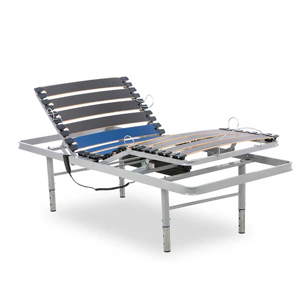 Cama Articulada Sanitária Patas Reguláveis 90x190cm. — Bienestar Senior