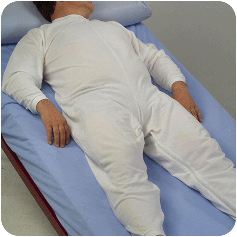 Mono Pijama M/L Entrepierna Aberta Zíper — Bienestar Senior