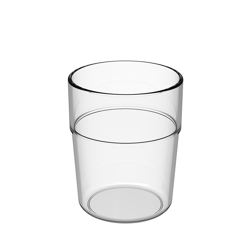 Copo Água Irrompível Transparente 250ml. (48uds)