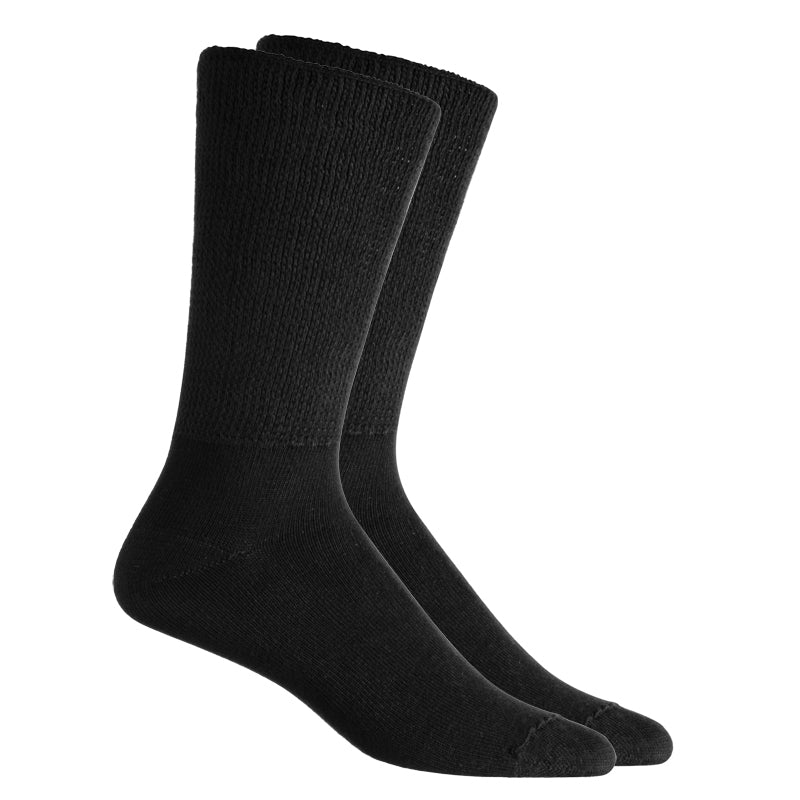 Meias Grossas Ideais para Pés Sensíveis - Preto / Senhor — Gassol