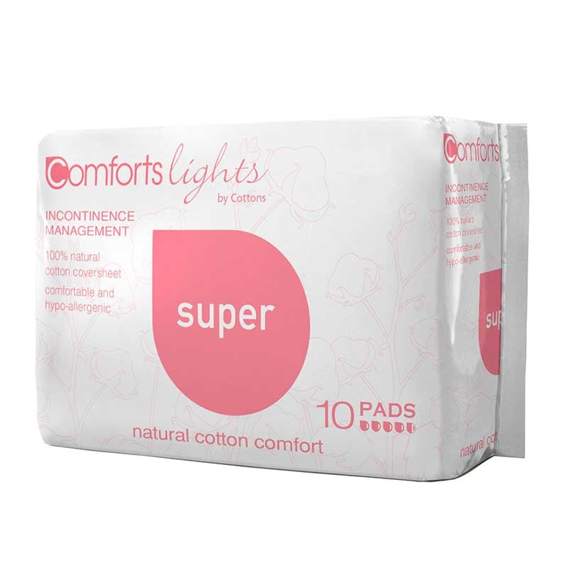 Compressa Incontinência Algodão 100% Super
