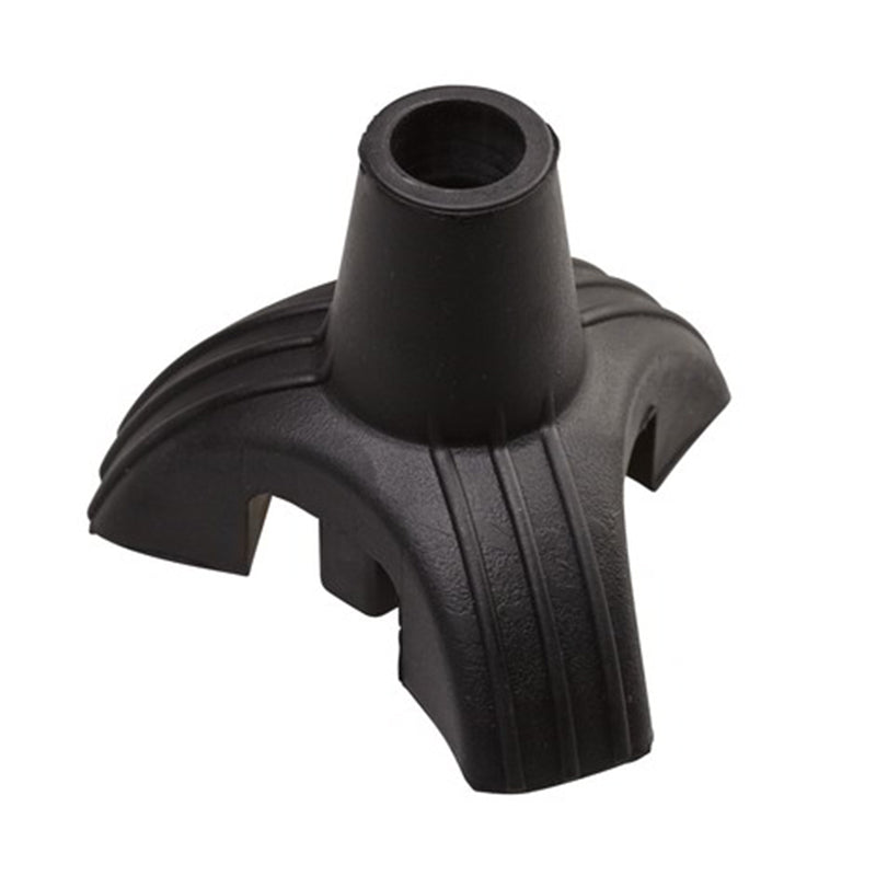 Contera Ø16/18mm. Preta Base Triangular