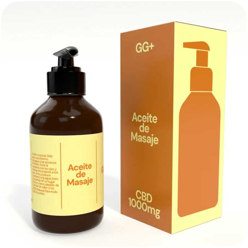 Óleo de Massagem CBD — GG+