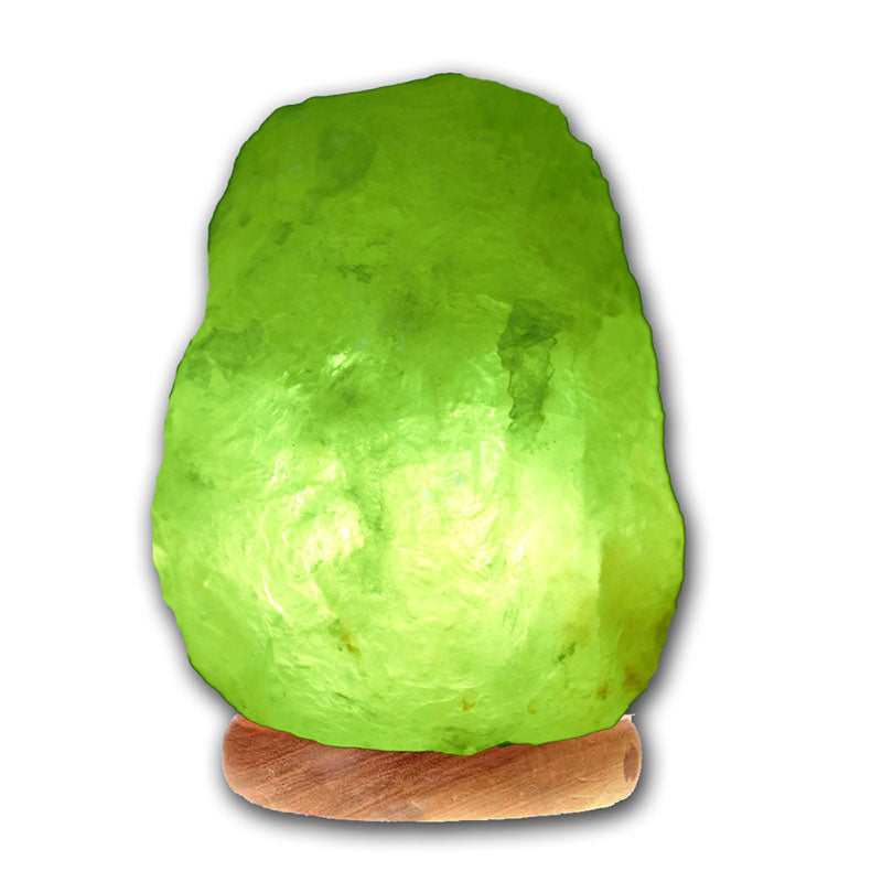 Lâmpada de Sal do Himalaya Verde: Equilíbrio — Bienestar Senior