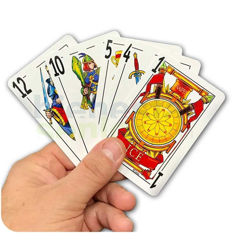 Baralho Espanhol Maxi Números Grandes (50 Cartas) — Bienestar Senior