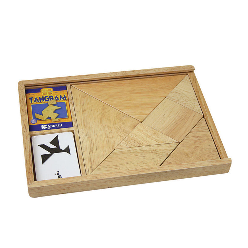 Jogo Tangram Madeira — Andreu Toys