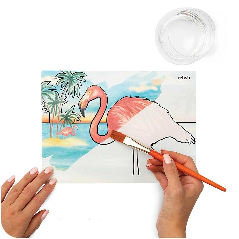Jogo Pinta com Água 'Aves'