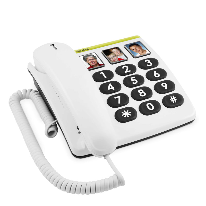 Doro PhoneEasy 331PH - Telefone Teclas Grandes e Fotos