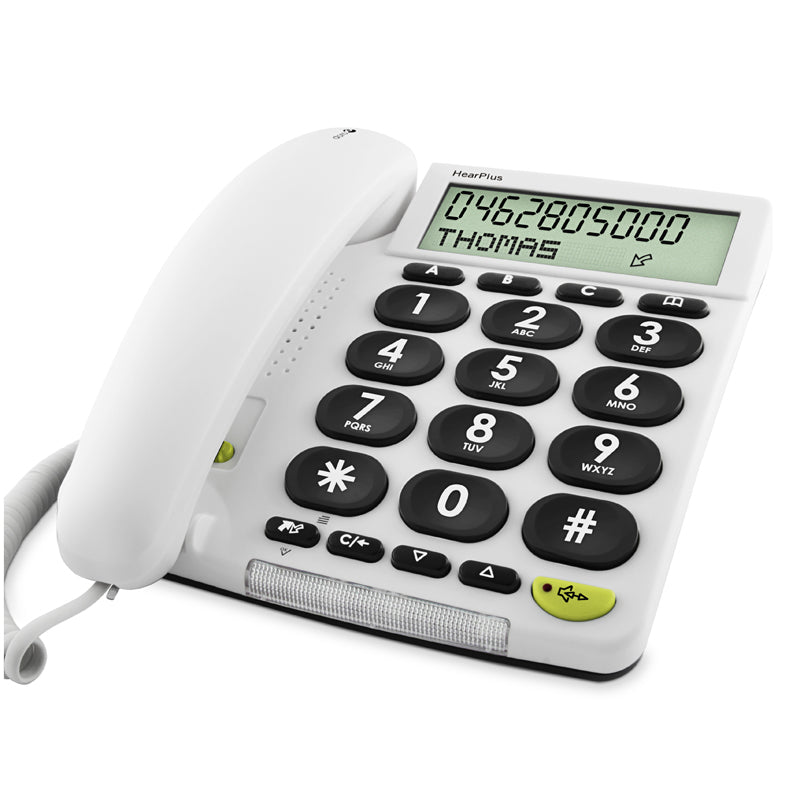 Telefone (Doro HearPlus 313CI) Teclas Grandes Amplificado