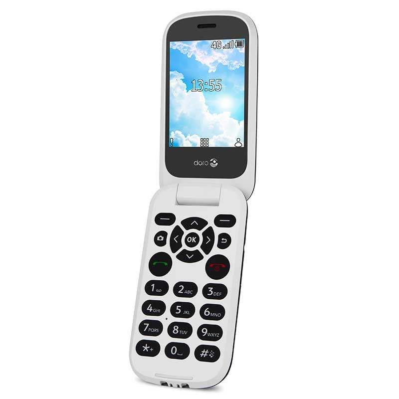 Telemóvel (Doro 7060) Tapa, Ecrã Exterior, Apps, 4G