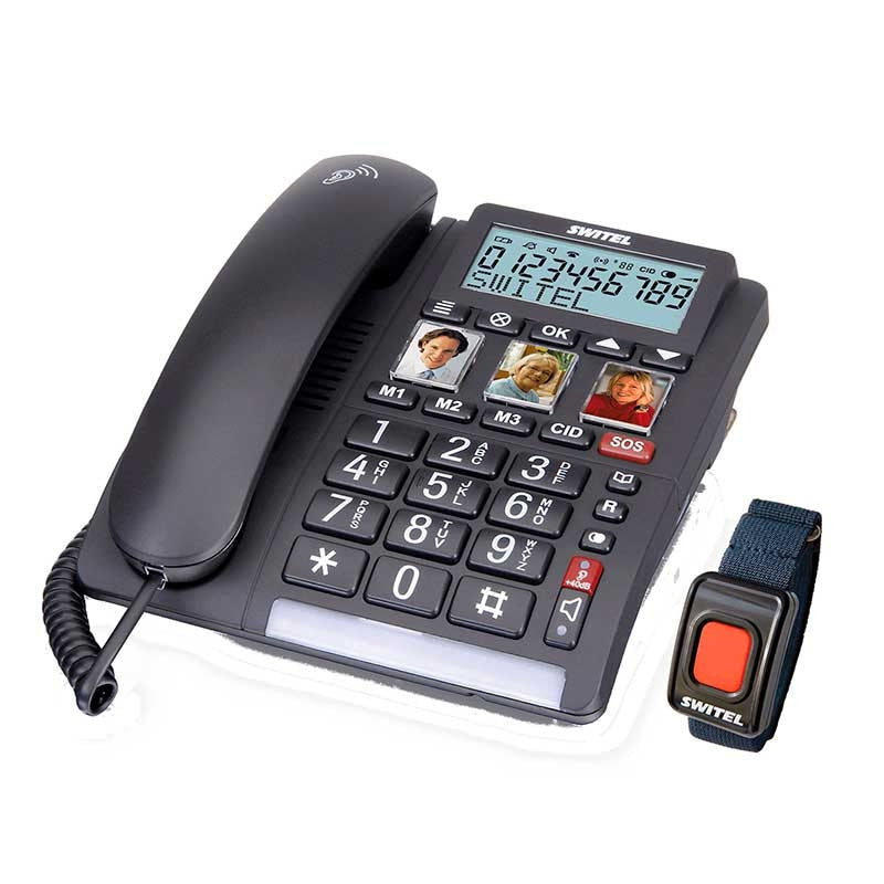 Telefone Amplificado Teleassistência e Fotos