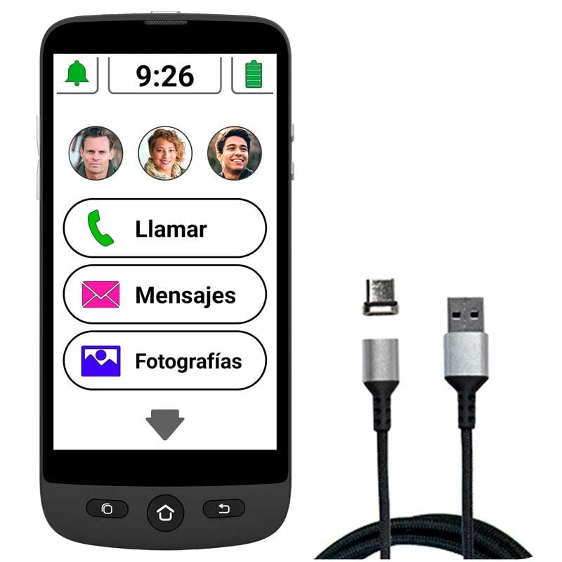 Telefone Smartphone Swissvoice S510-M (Carga Magnética) — SwissVoice