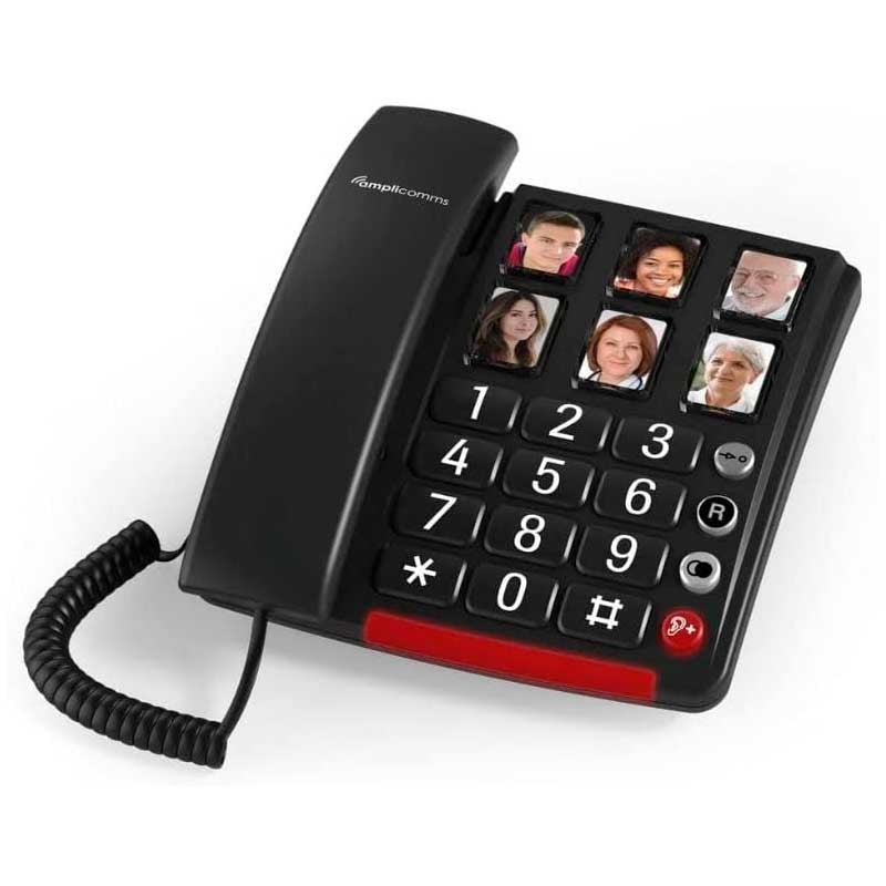 Telefone Amplificado com Fotos BigTel 40 Plus — Amplicomms
