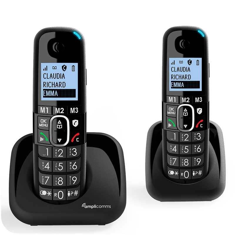Telefone Sem Fios Amplificado DUO BigTel 1502