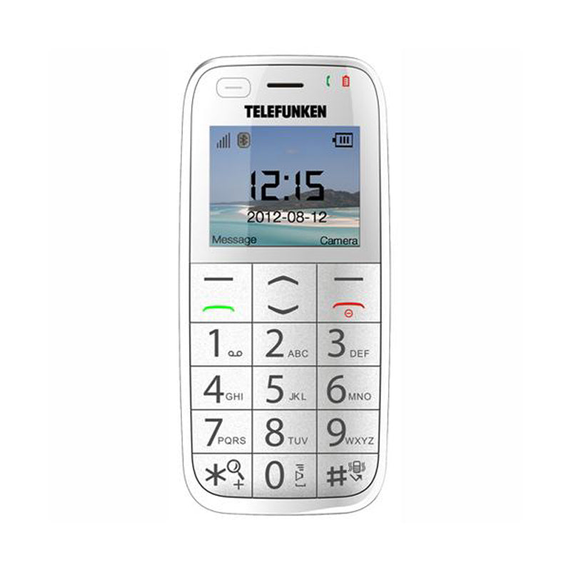 Telemóvel Teclas Grandes Telefunken TM400 — Telefunken