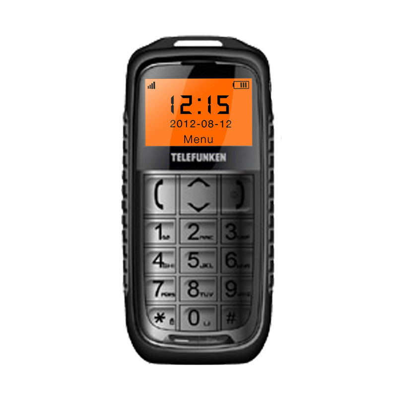 Telemóvel Antichoque Telefunken TM600 -Prata-