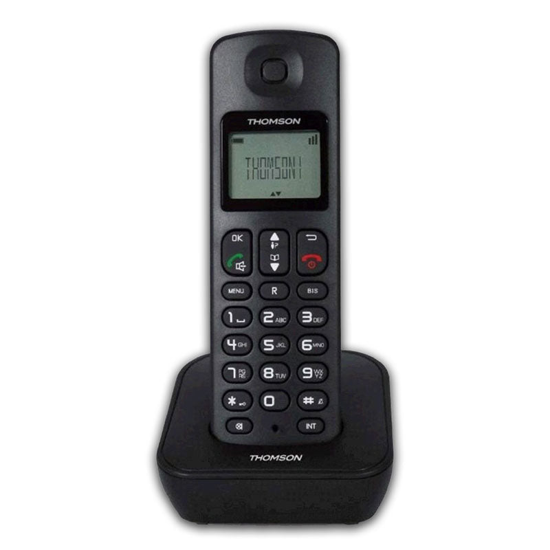 Telefone Sem Fios (Thomson Mica) -Preto-