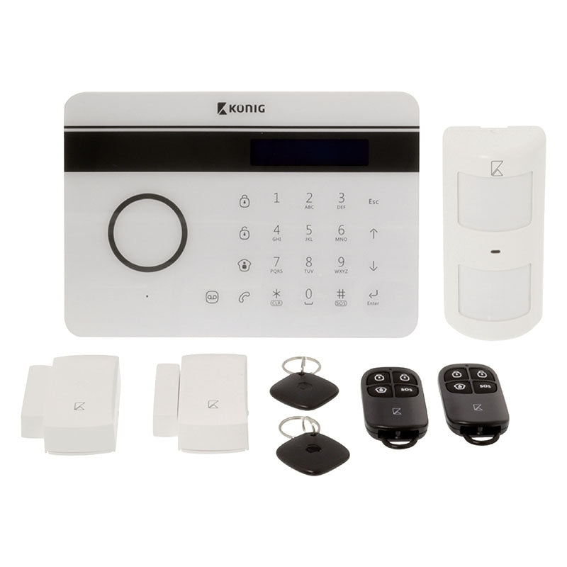 Sistema de Alarme Sem Fios Pstn/Gsm