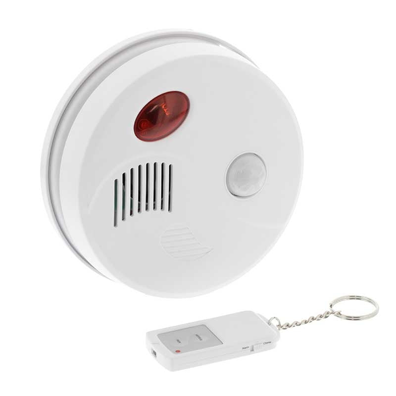 Detector de Movimento de Tecto com Alarme (110 Db.) — König