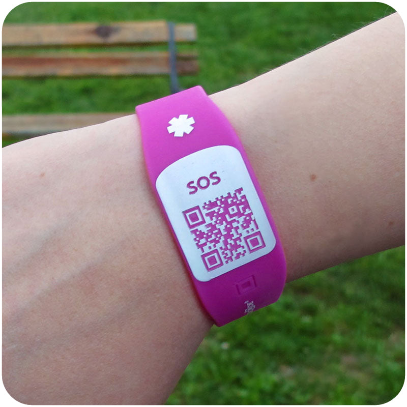 Pulseira de Identificação com Código QR A pulseira que te pode SALVAR a VIDA — Silincode
