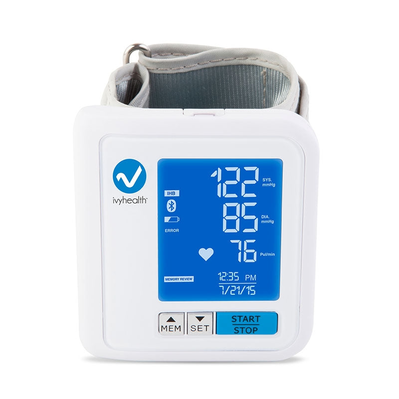 Tensiómetro Sem Fios de Pulso Ivy Health