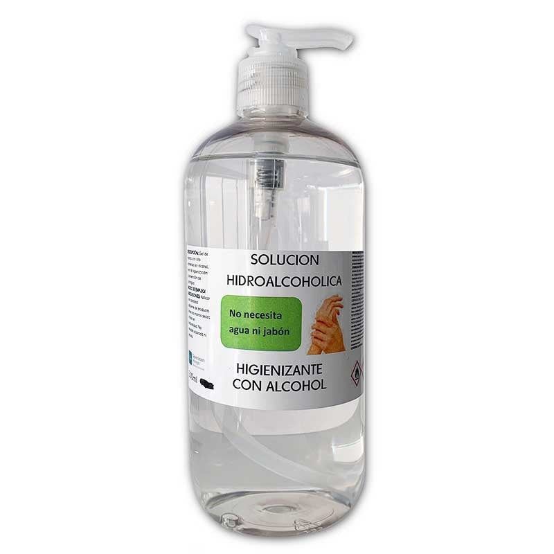 Limpiador Desinfeção Mãos Antisséptico com Álcool 500ml. — Bienestar Senior