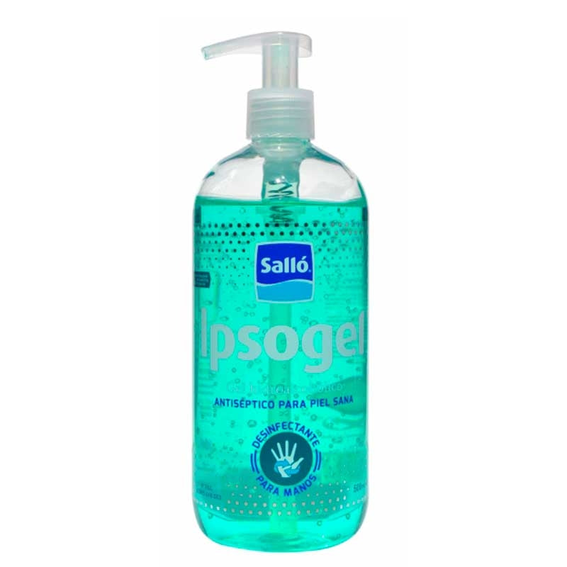 Limpeza Desinfeção Mãos Antisséptico Gel 500ml.