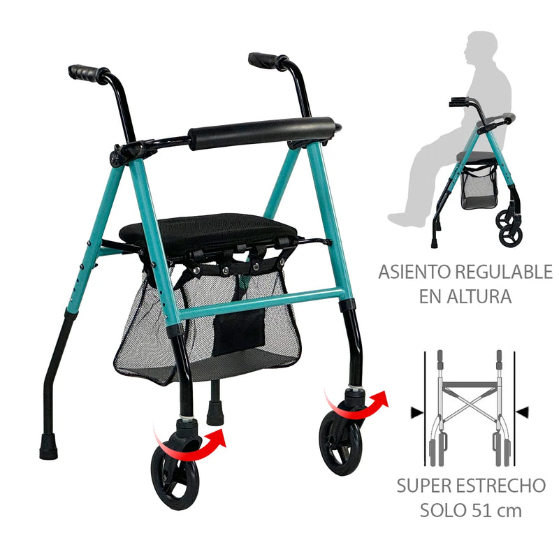Andador de aluminio ZEN LITE
