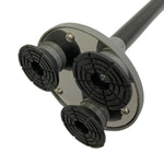 Baston con Luz Plegable con Base Amplia