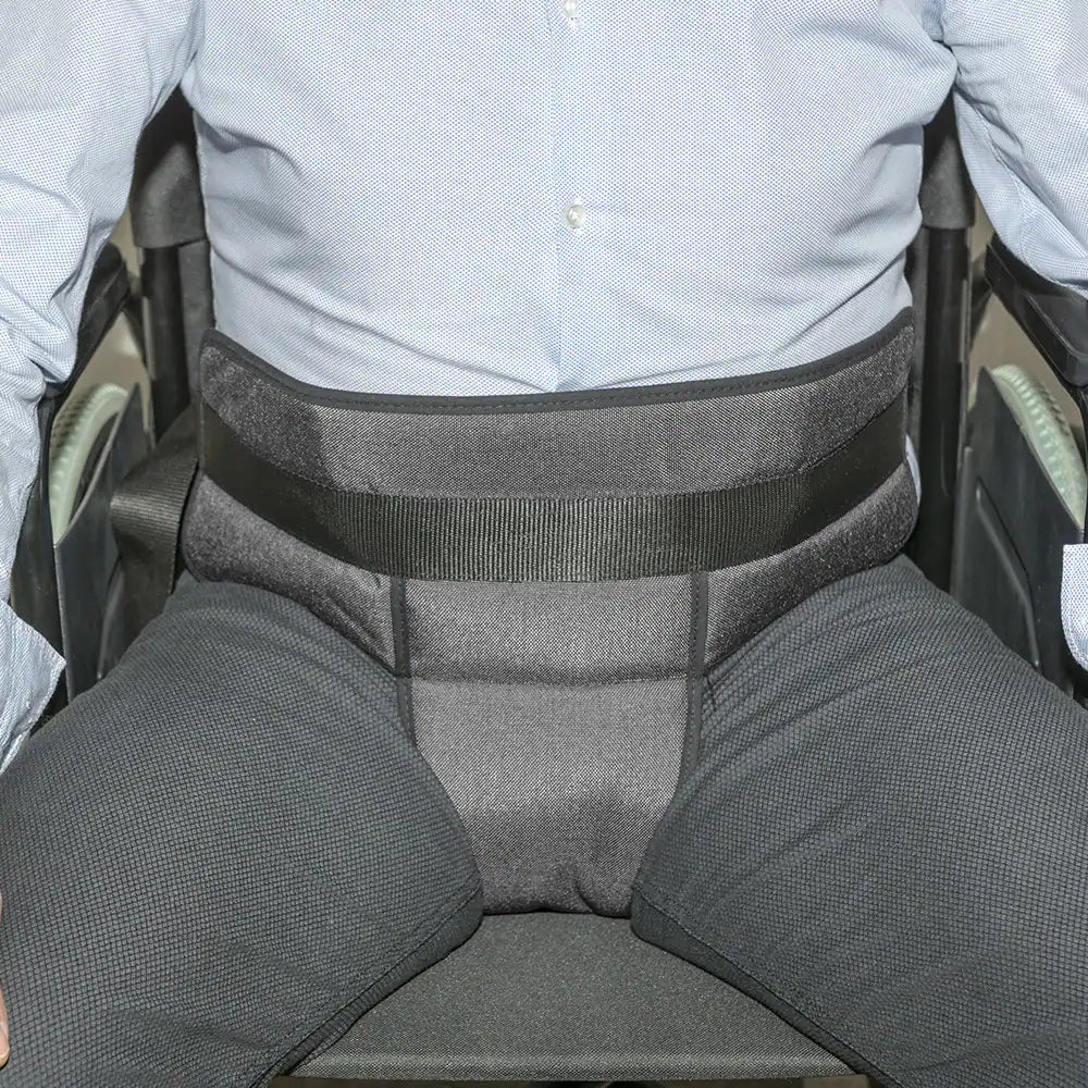 Cinturon de Seguridad Perineal para Silla de Ruedas