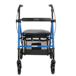 Rollator Alum. con Asiento Regulable en Altura (azul)