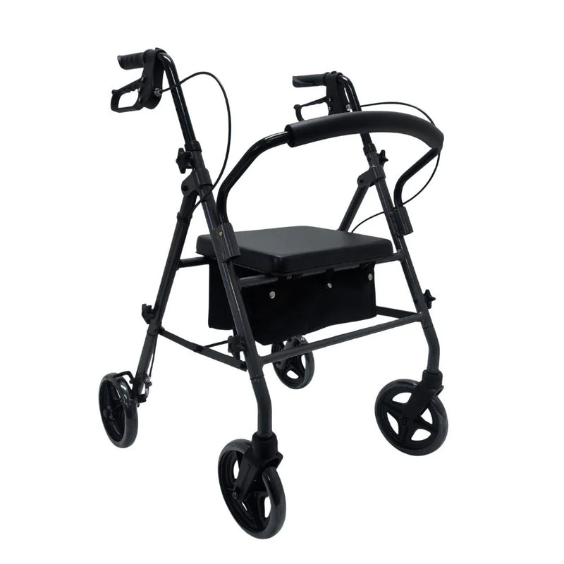 Rollator Alum. Plegable con Frenos (gris)