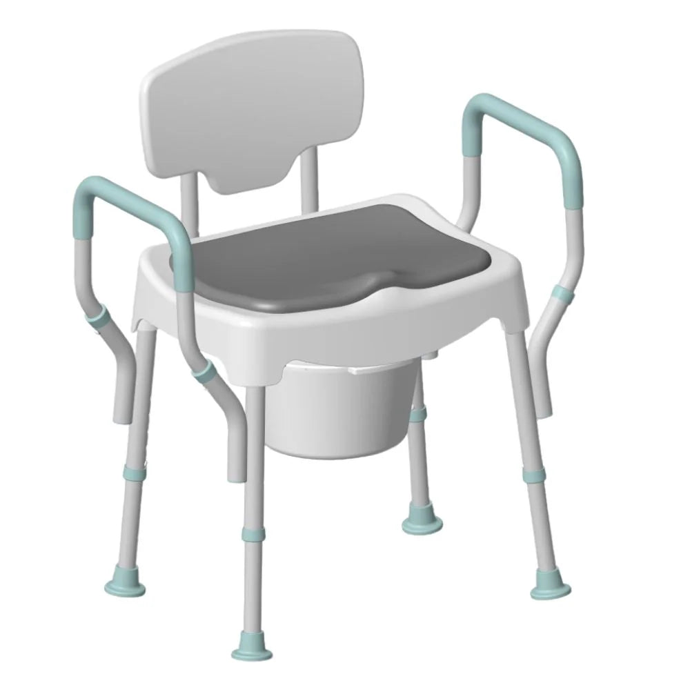 Silla de Ducha y Wc Xl con Reposabrazos