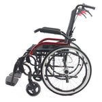 Silla de Ruedas Alum. Autoprop. Brazos Abatibles