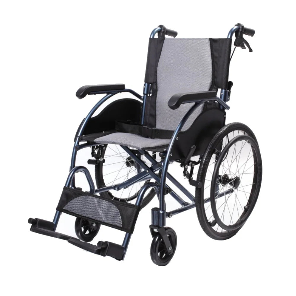 Silla de Ruedas Autopropulsable Alum. y Frenos
