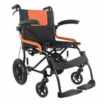 Silla de Ruedas de Transporte, Brazos Abatibles