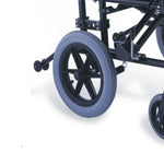 Silla de Ruedas de Transporte de Aluminio con Antivuelco
