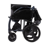 Silla de Ruedas Transporte Alum. y Frenos
